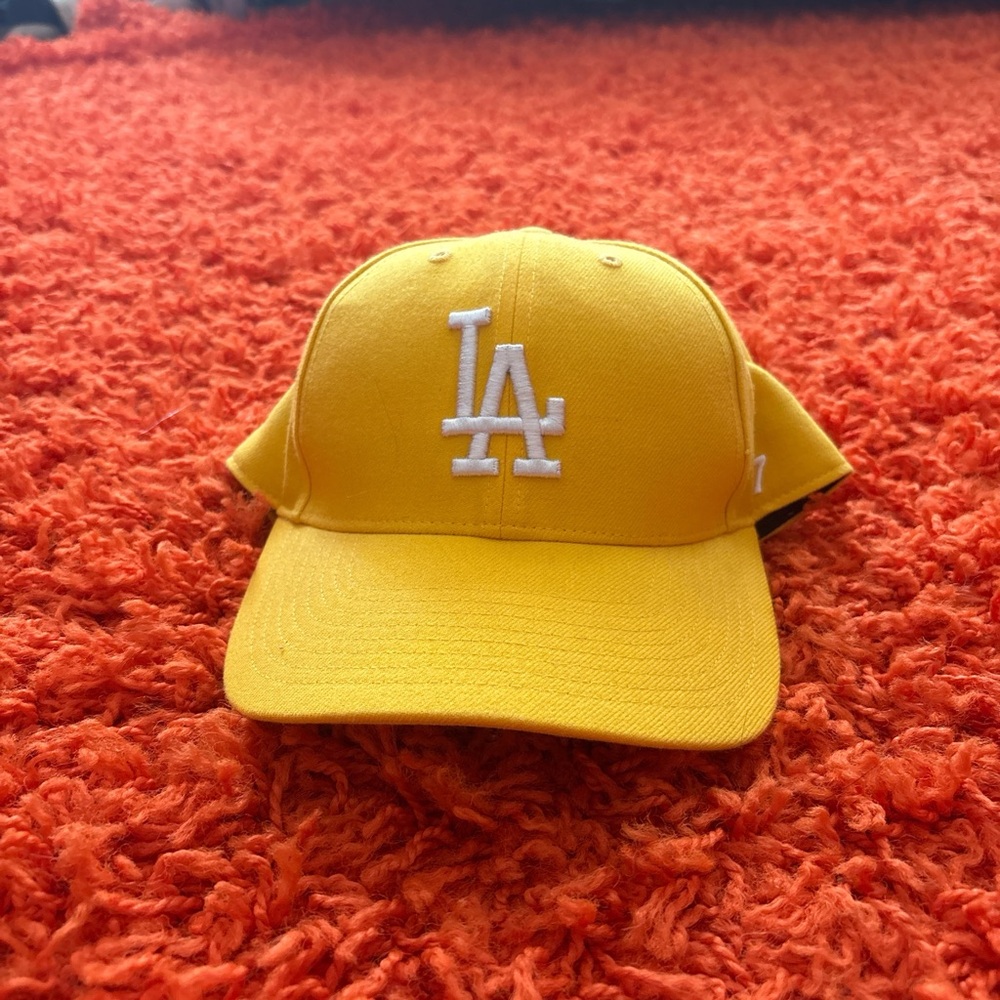 MLB Yellow LA Cap